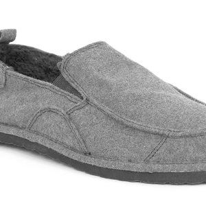 NEW super comfy mens faux fur lined buckle bke Mak